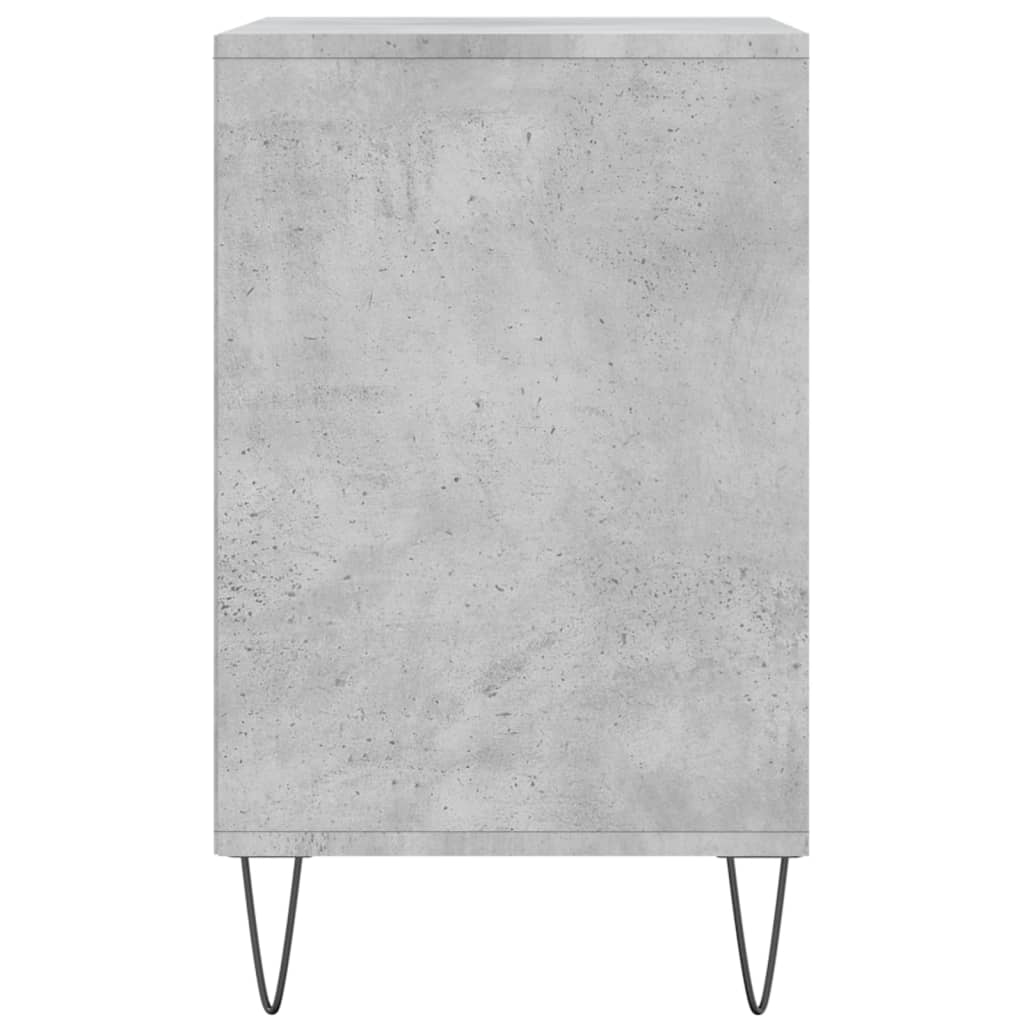 Schuhregal 102X36X60 Cm Holzwerkstoff Betongrau