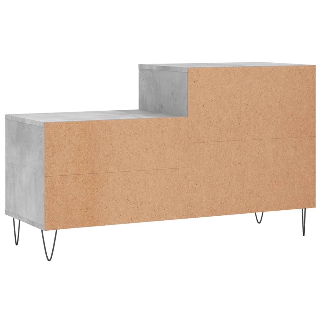 Schuhregal 102X36X60 Cm Holzwerkstoff Betongrau