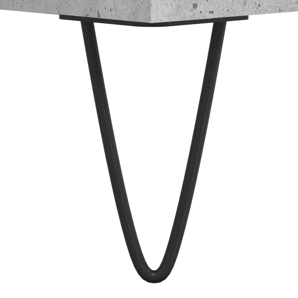 Schuhregal 102X36X60 Cm Holzwerkstoff Betongrau