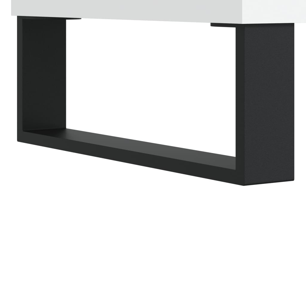 Schuhregal 102X36X60 Cm Holzwerkstoff Weiß