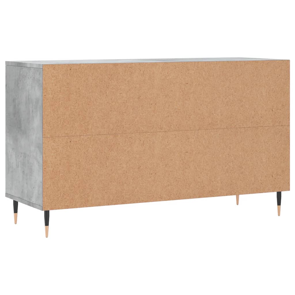 Schuhregal 102X36X60 Cm Holzwerkstoff Betongrau