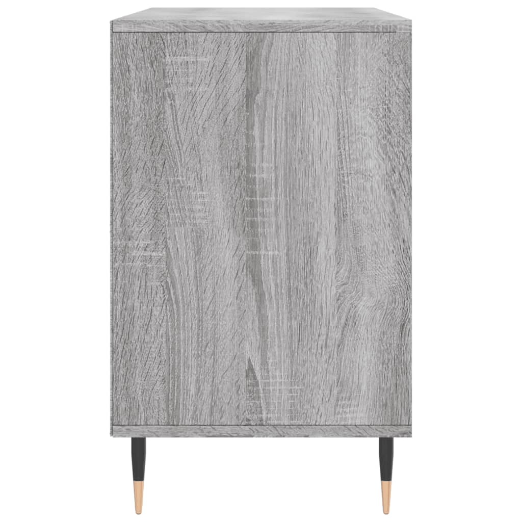 Schuhregal 102X36X60 Cm Holzwerkstoff Grau Sonoma