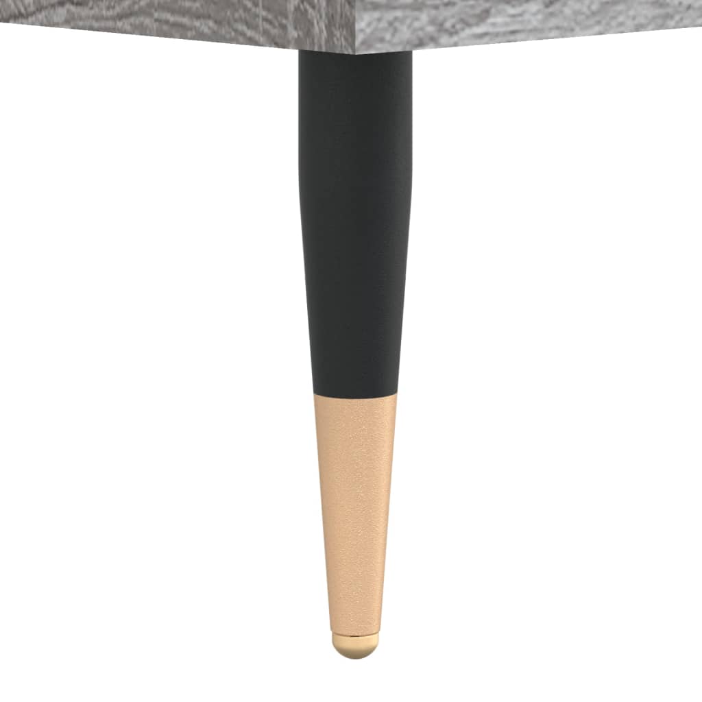 Schuhregal 102X36X60 Cm Holzwerkstoff Grau Sonoma