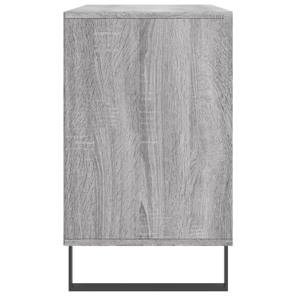 Schuhregal 102X36X60 Cm Holzwerkstoff Grau Sonoma