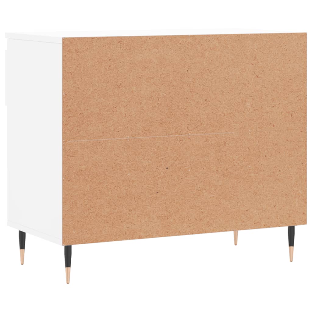 Schuhregal 70X36X60 Cm Holzwerkstoff Weiß