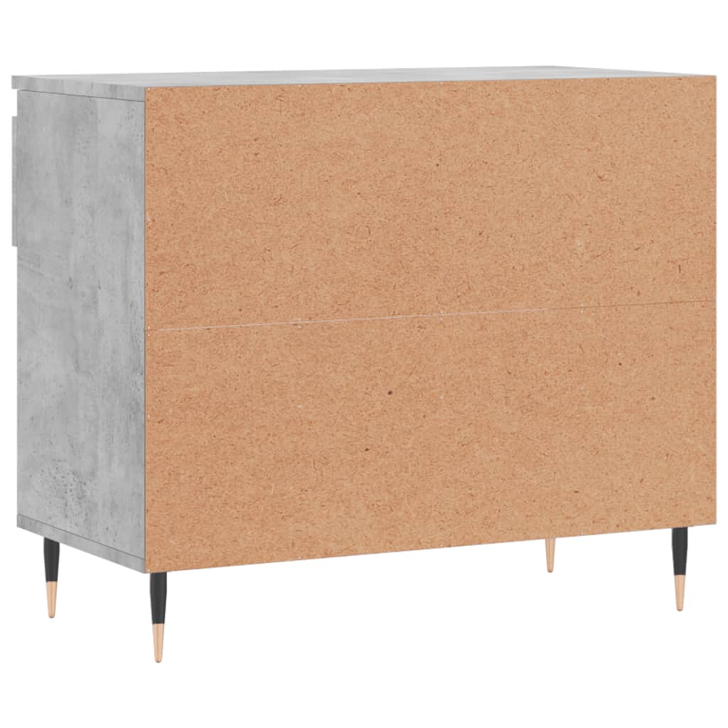 Schuhregal 70X36X60 Cm Holzwerkstoff Betongrau