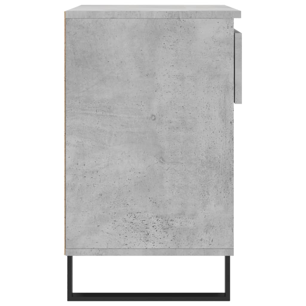 Schuhregal 70X36X60 Cm Holzwerkstoff Betongrau