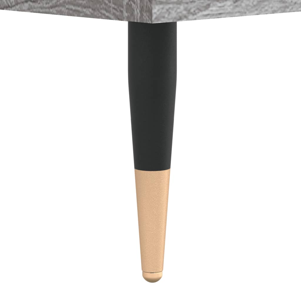 Schuhschrank 40X36X105 Cm Holzwerkstoff Grau Sonoma