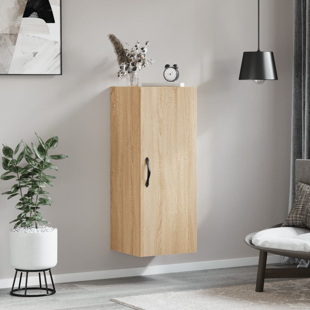 Wandschrank 34,5X34X90 Cm Holzwerkstoff