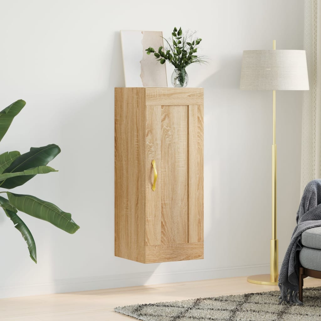 Wandschrank 34,5 X 34 X 90 Cm Holzwerkstoff