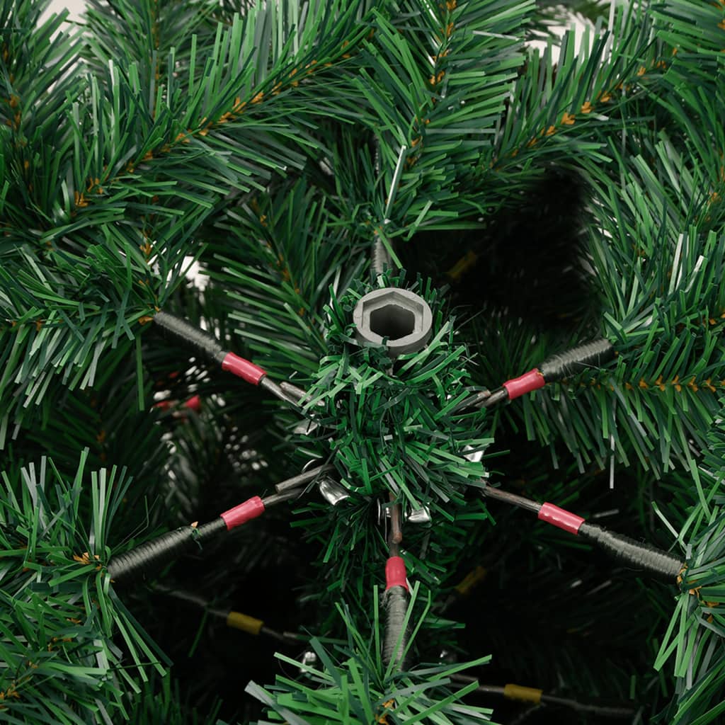Künstlicher Weihnachtsbaum Klappbar Mit Zapfen & Beeren