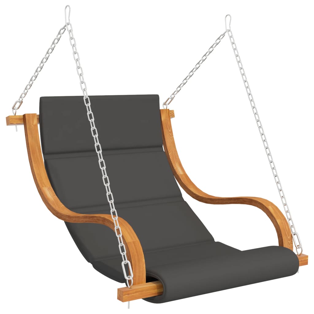 Hollywoodschaukel Mit Auflage Und Dach Massivholz Fichte