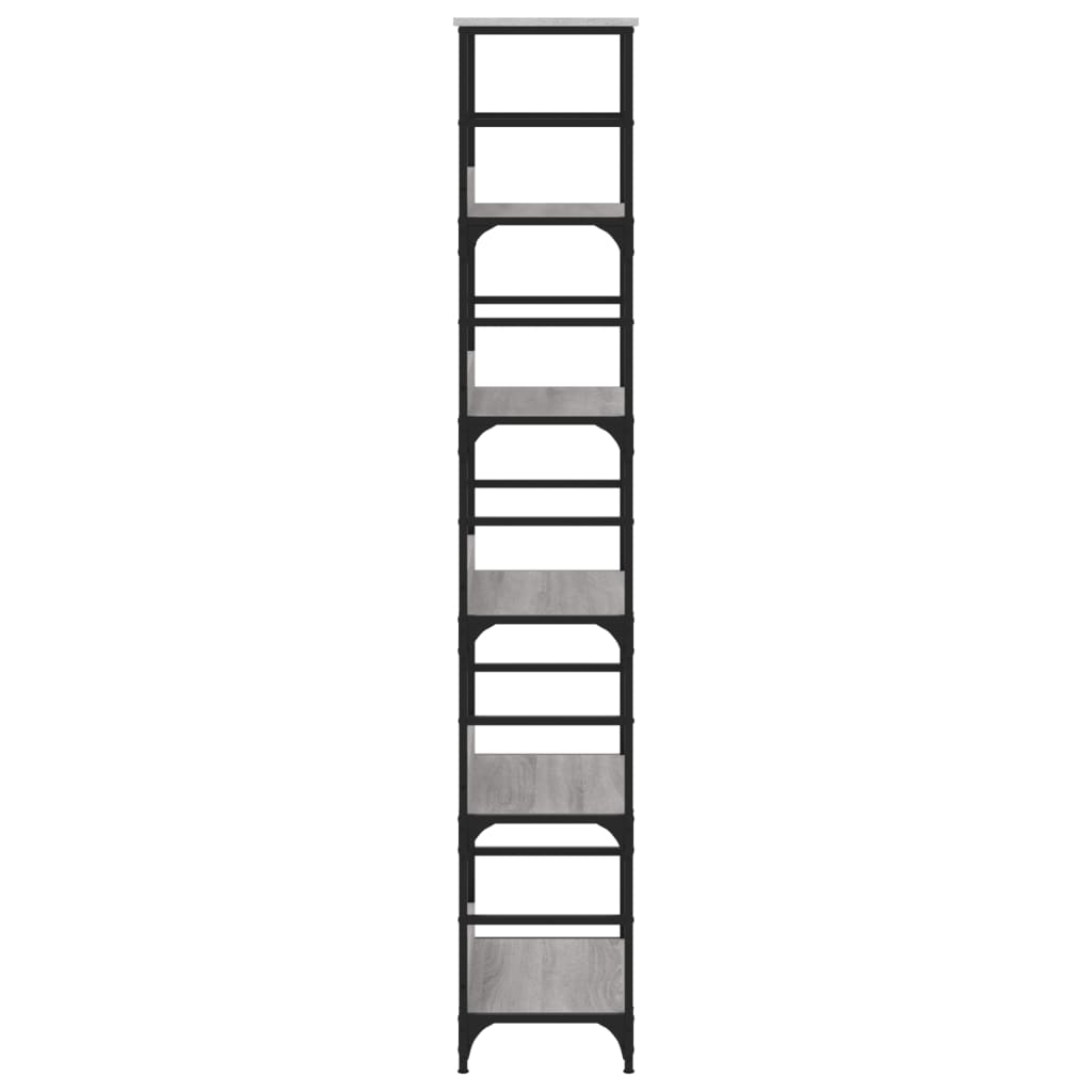 Bücherregal 50X33X188,5 Cm Holzwerkstoff