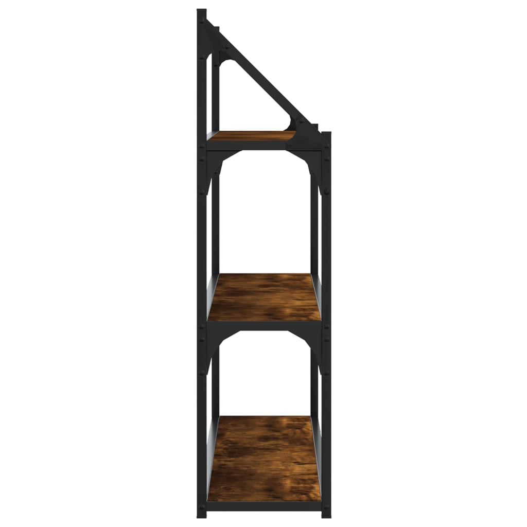 Wandregal 3 Fächer 80X21X78,5 Cm Holzwerkstoff