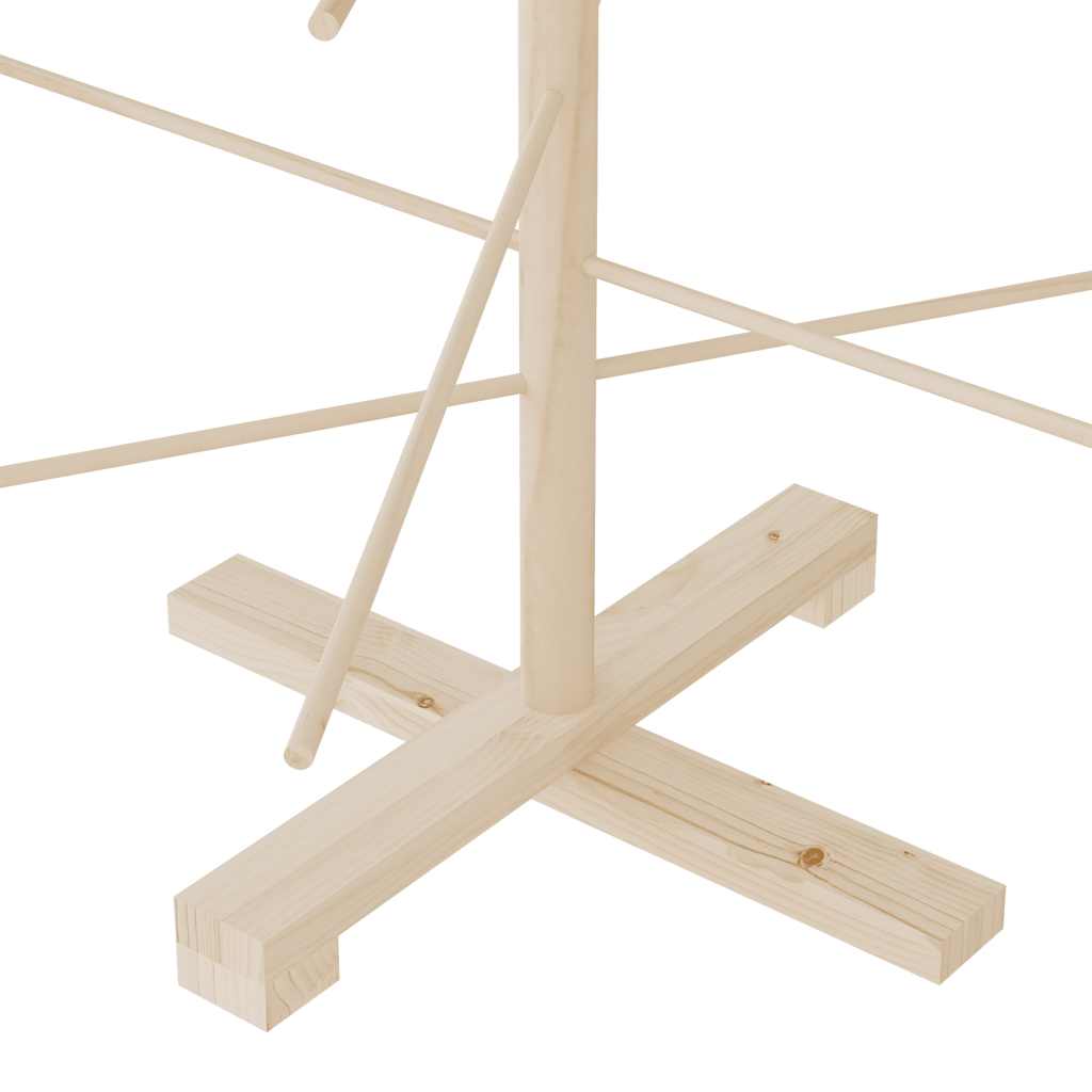 Weihnachtsbaum Holz Zum Schmücken Massivholz Kiefer Natur (Unbehandelt)