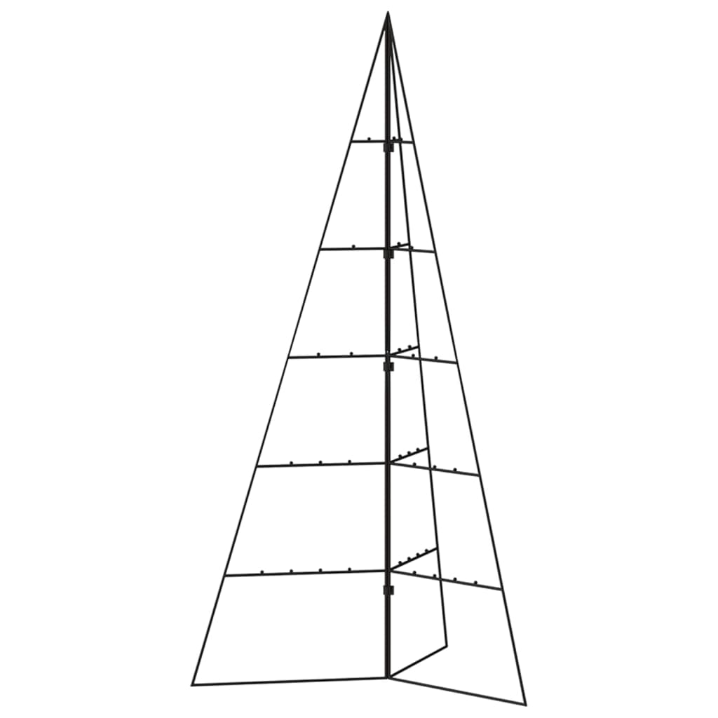 Metall-Weihnachtsbaum Für Dekorationen Schwarz