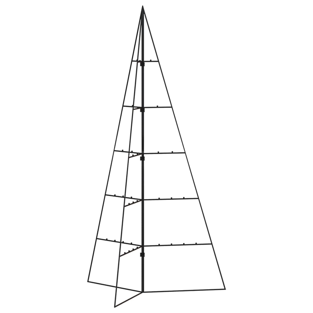 Metall-Weihnachtsbaum Für Dekorationen Schwarz
