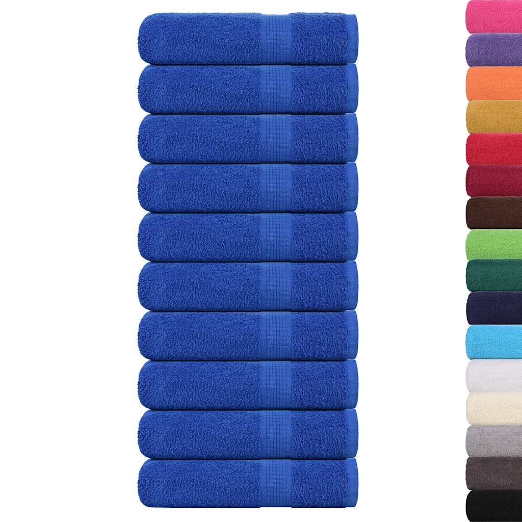 Handtücher Frogn 10 Stk. 360 G/M² Blau