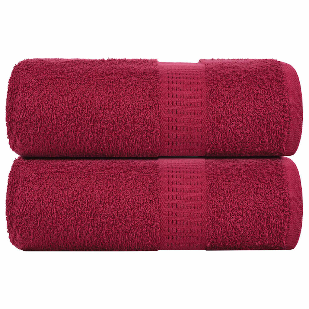 Gästetücher Frogn 2 Stk. Bordeaux 360 G/M² Bordeauxrot