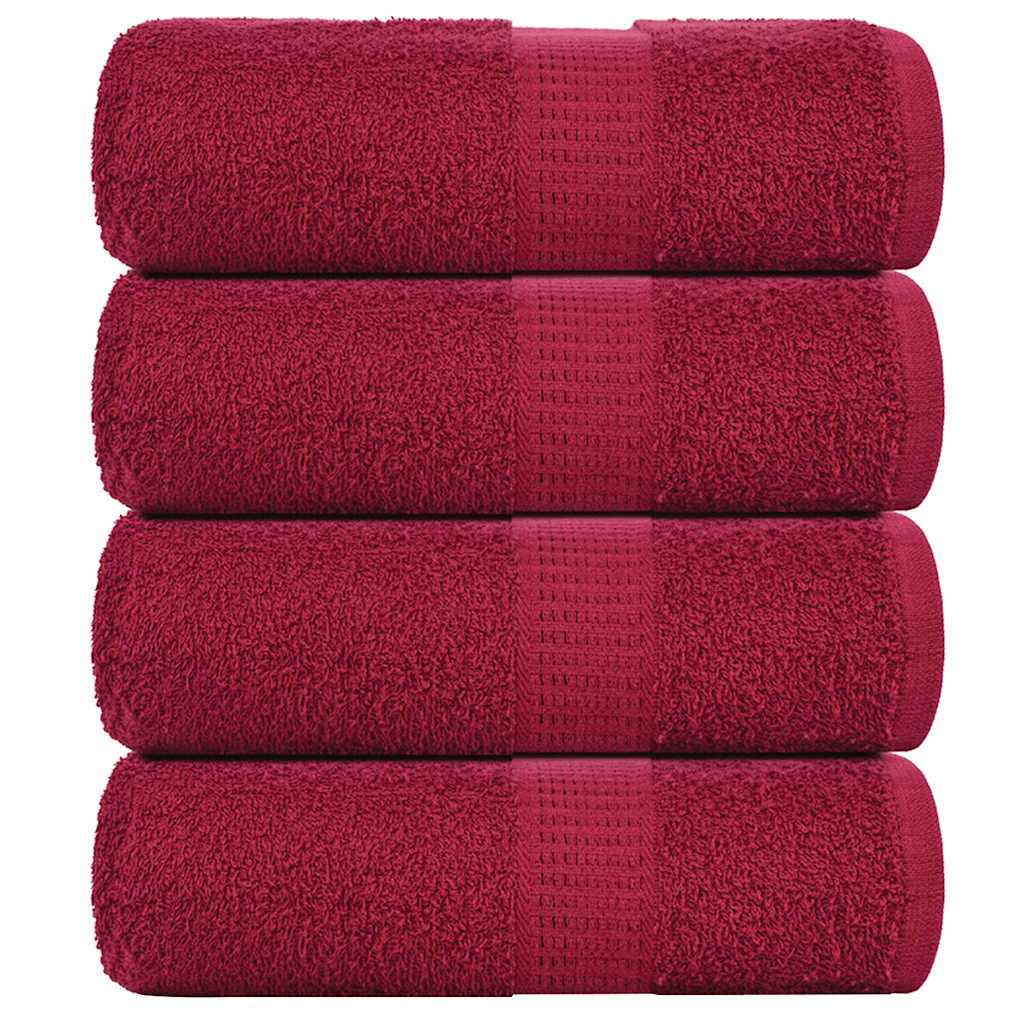 Gästetücher Frogn 2 Stk. Bordeaux 360 G/M² Bordeauxrot