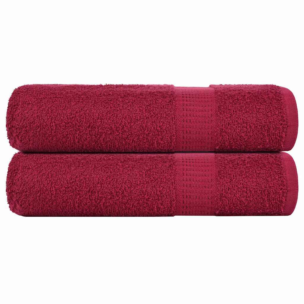 Gästetücher Frogn 2 Stk. Bordeaux 360 G/M² Bordeauxrot