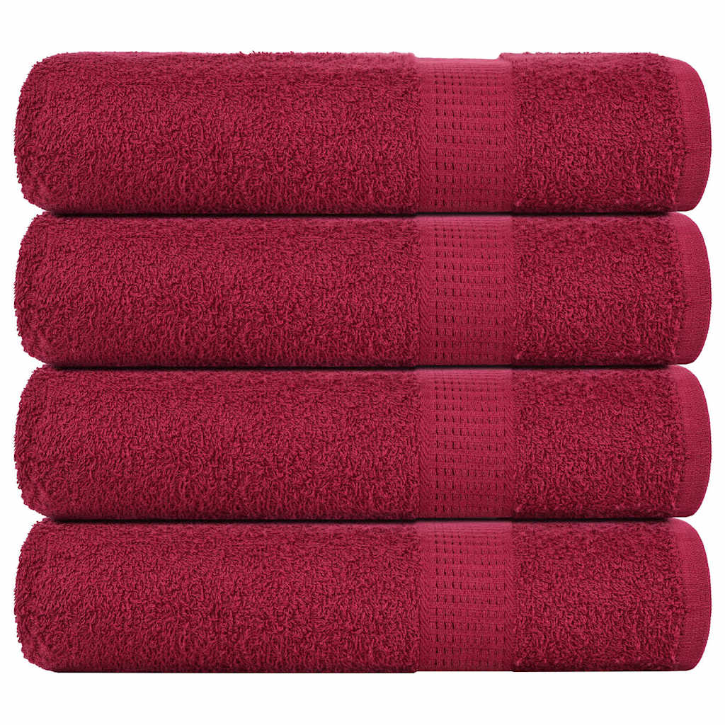 Gästetücher Frogn 2 Stk. Bordeaux 360 G/M² Bordeauxrot