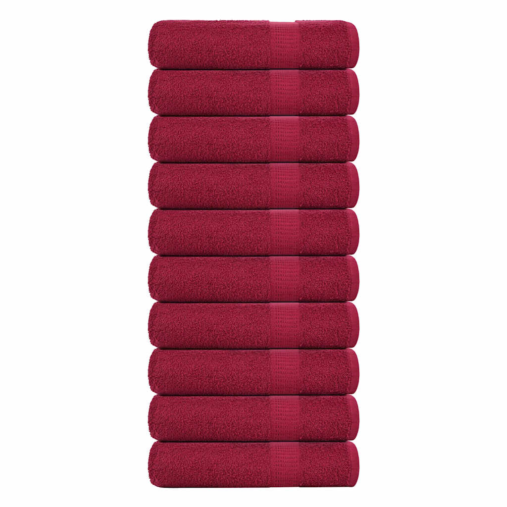 Gästetücher Frogn 2 Stk. Bordeaux 360 G/M² Bordeauxrot