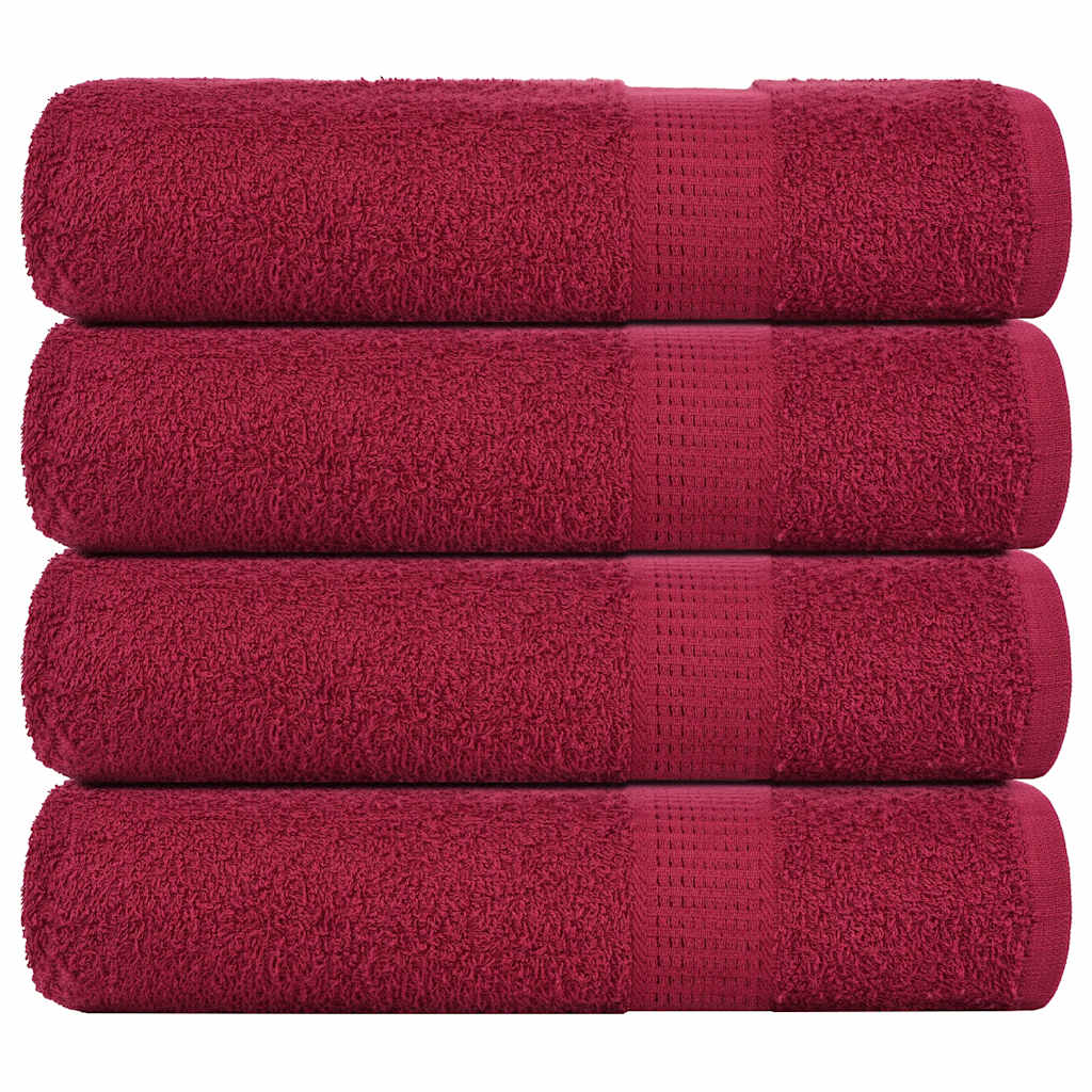 Gästetücher Frogn 2 Stk. Bordeaux 360 G/M² Bordeauxrot