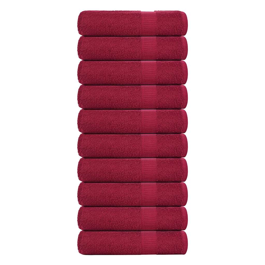 Gästetücher Frogn 2 Stk. Bordeaux 360 G/M² Bordeauxrot