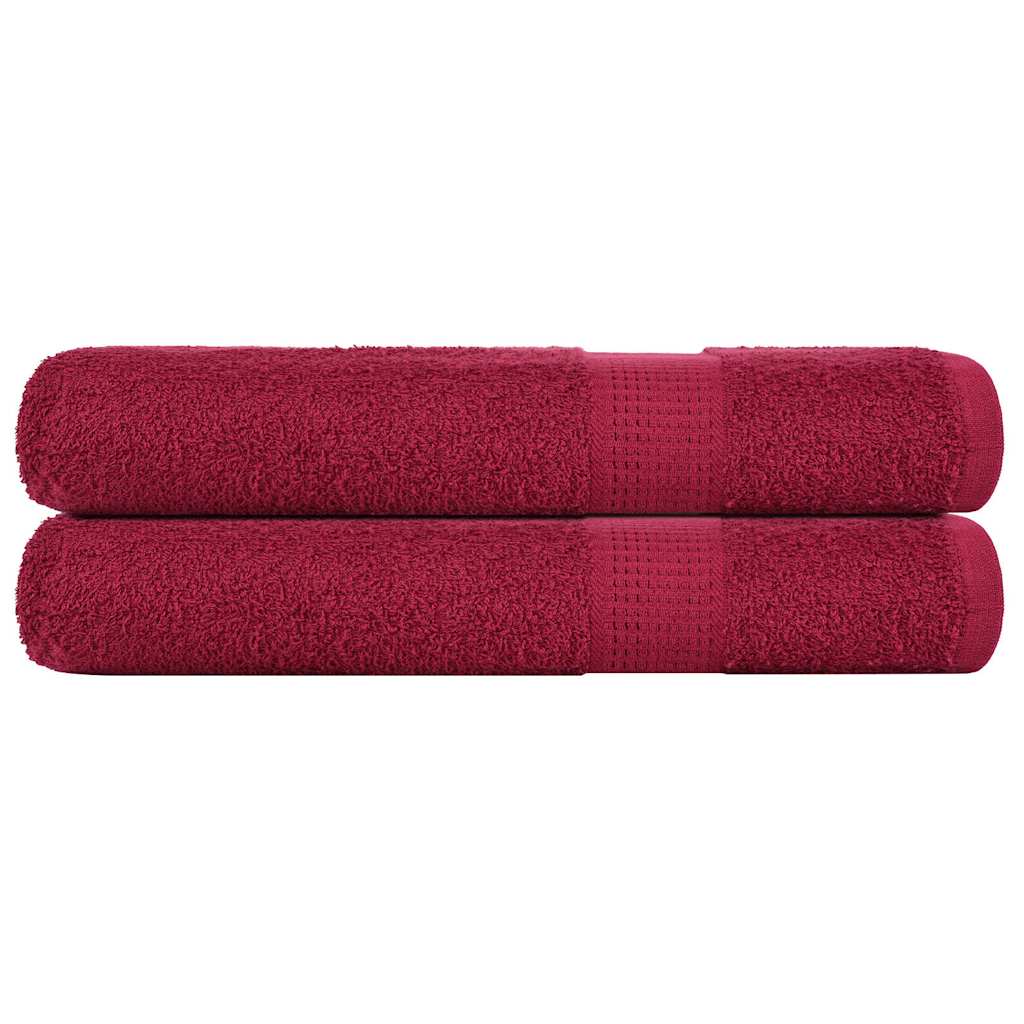 Gästetücher Frogn 2 Stk. Bordeaux 360 G/M² Bordeauxrot