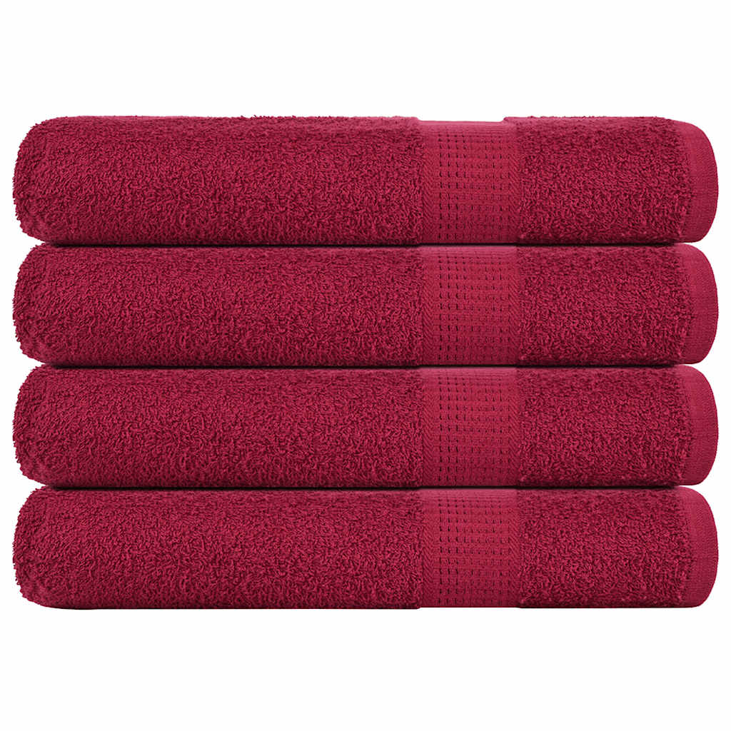 Gästetücher Frogn 2 Stk. Bordeaux 360 G/M² Bordeauxrot
