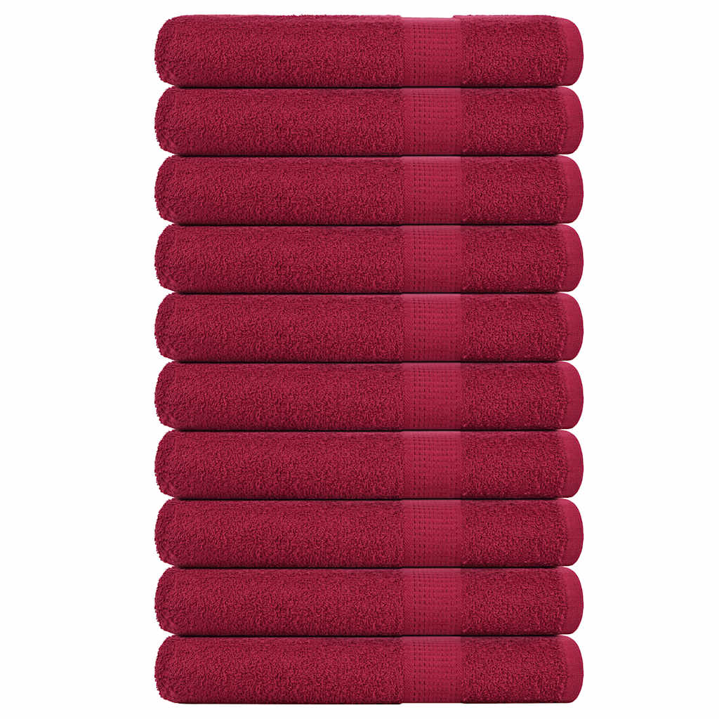 Gästetücher Frogn 2 Stk. Bordeaux 360 G/M² Bordeauxrot
