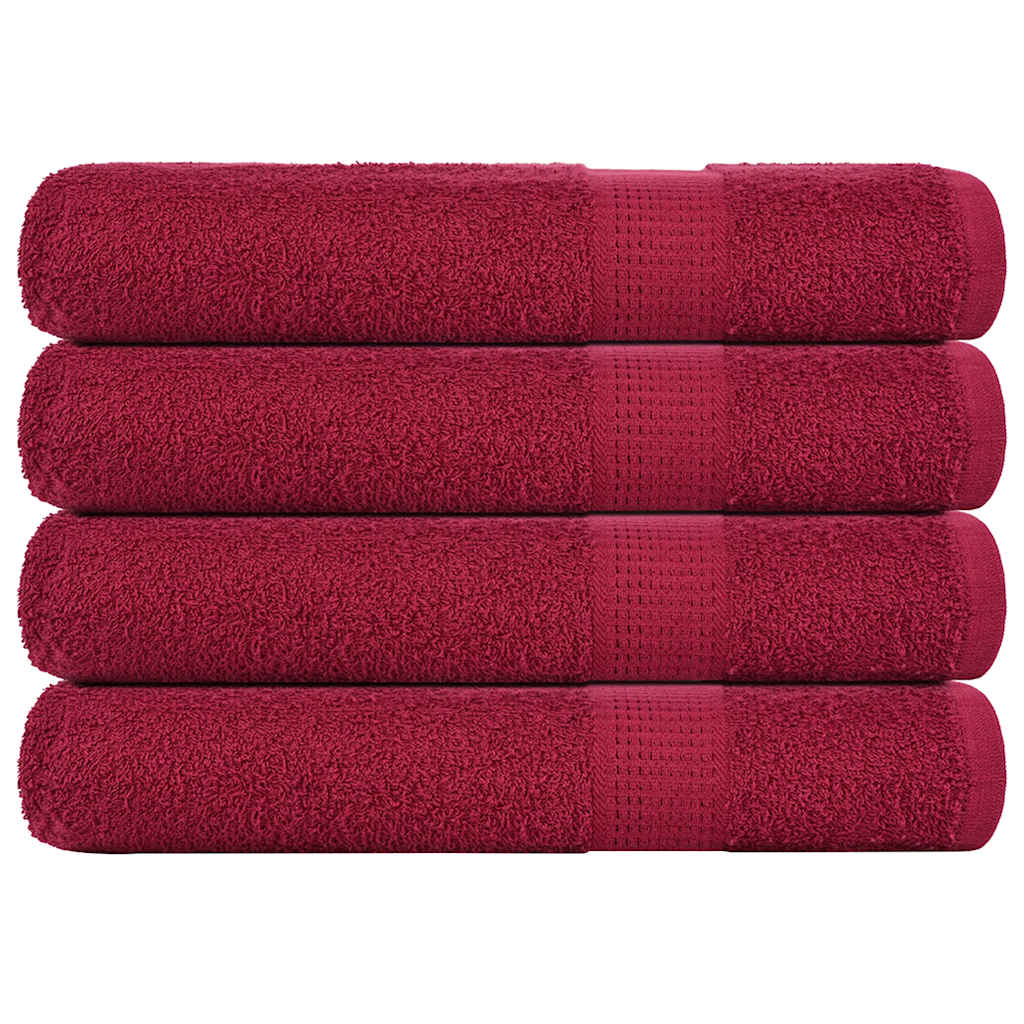 Gästetücher Frogn 2 Stk. Bordeaux 360 G/M² Bordeauxrot