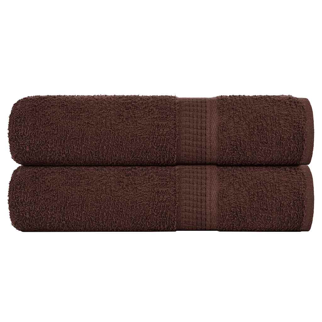 Saunatücher Frogn 2 Stk. 360 G/M² Braun