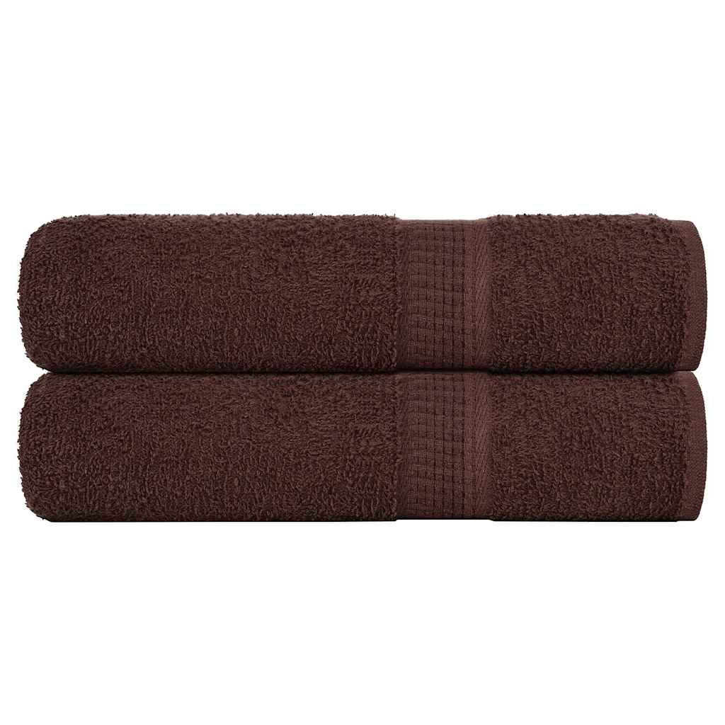 Saunatücher Frogn 2 Stk. 360 G/M² Braun