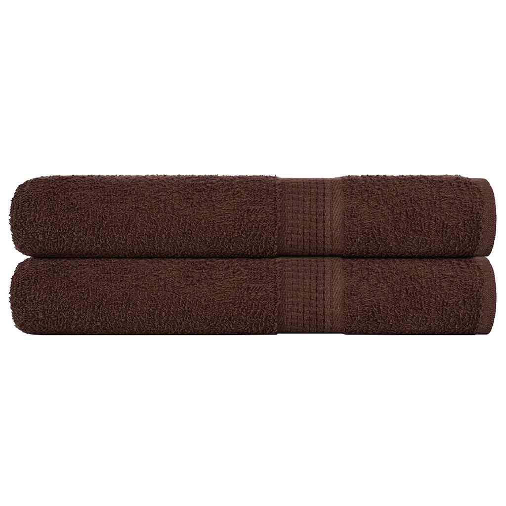 Saunatücher Frogn 2 Stk. 360 G/M² Braun