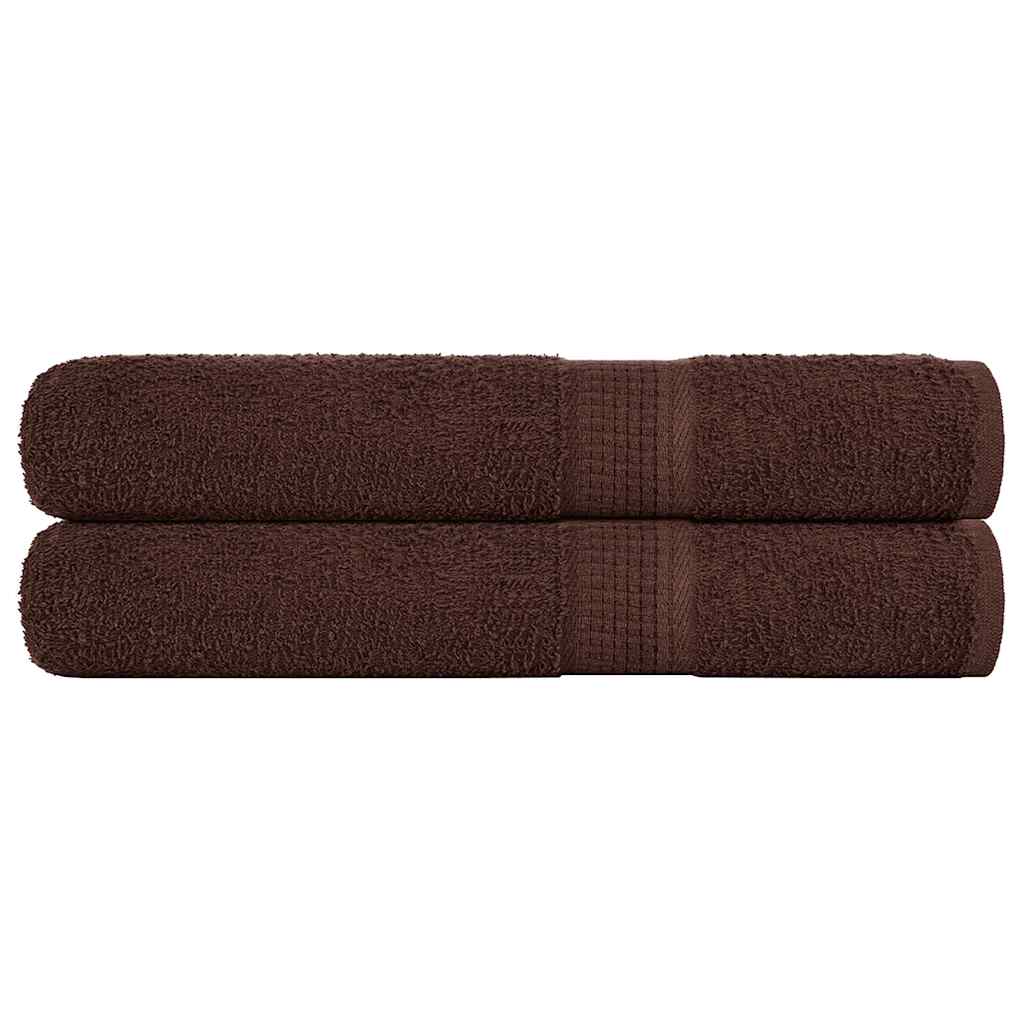 Saunatücher Frogn 2 Stk. 360 G/M² Braun