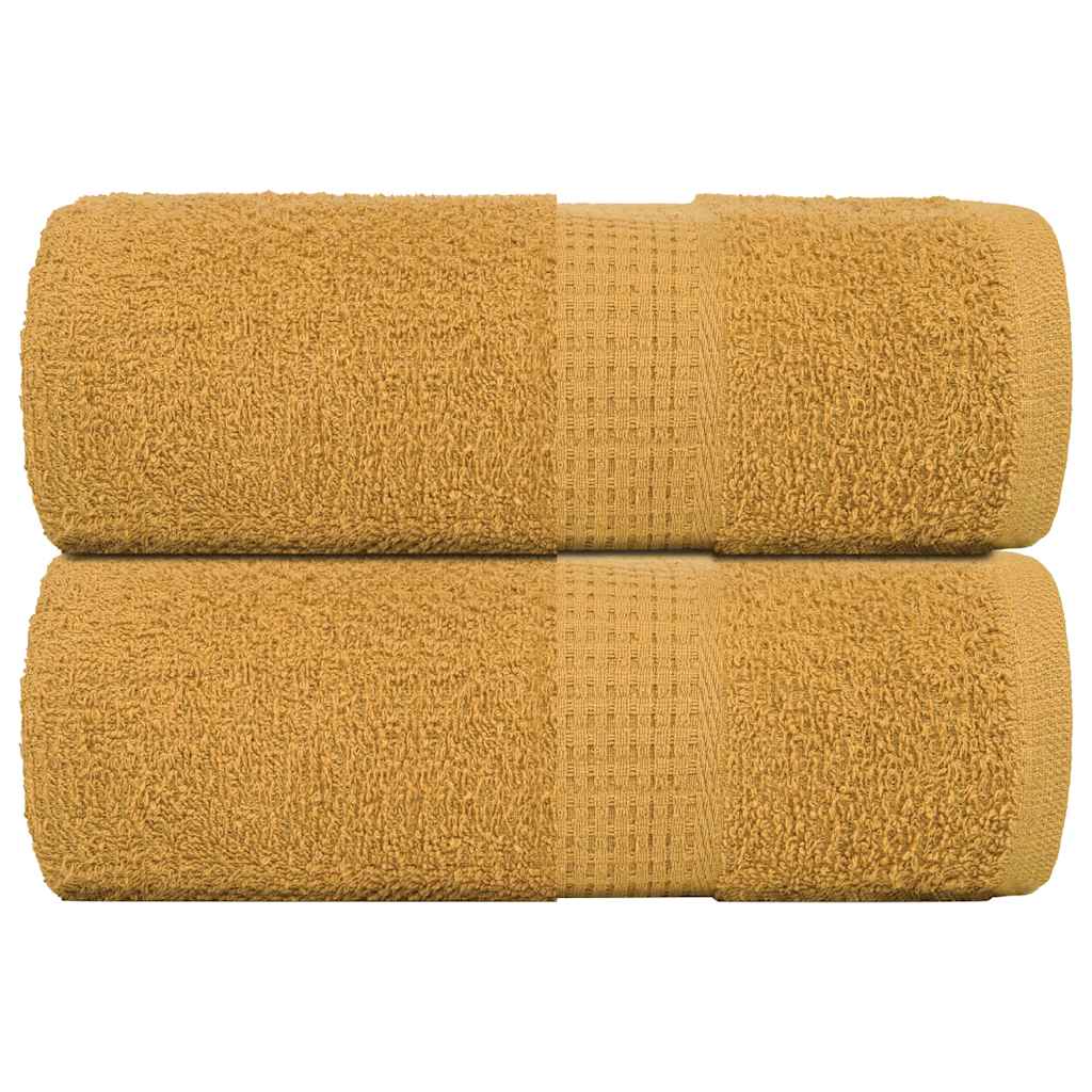 Badetücher Frogn 2 Stk. 360 G/M² Gold