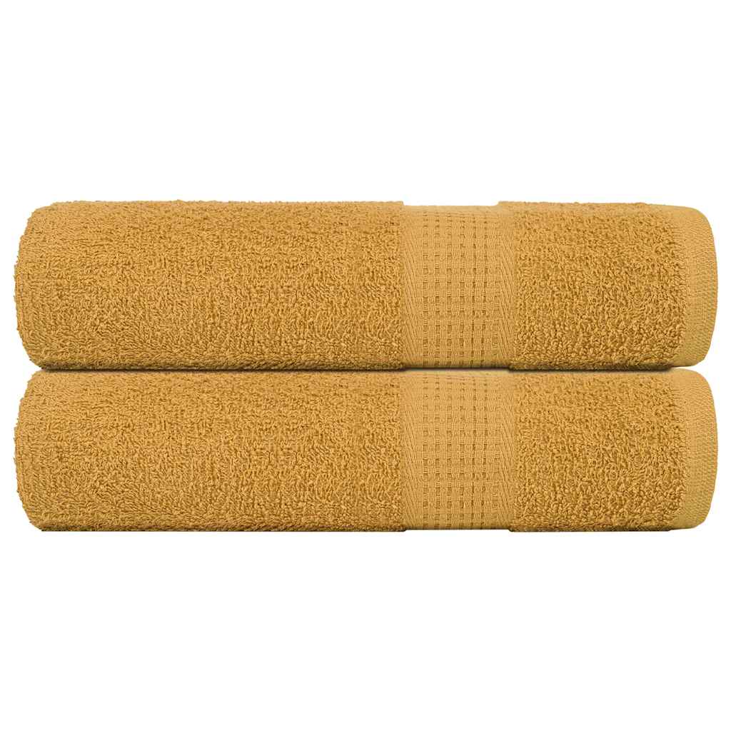 Badetücher Frogn 2 Stk. 360 G/M² Gold