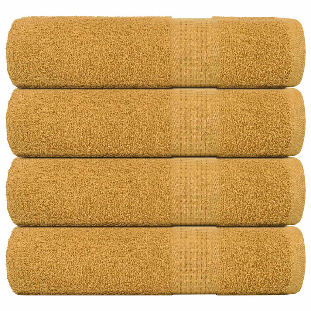 Badetücher Frogn 2 Stk. 360 G/M² Gold