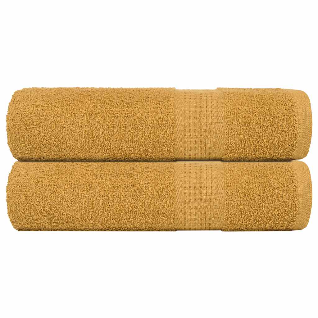 Badetücher Frogn 2 Stk. 360 G/M² Gold