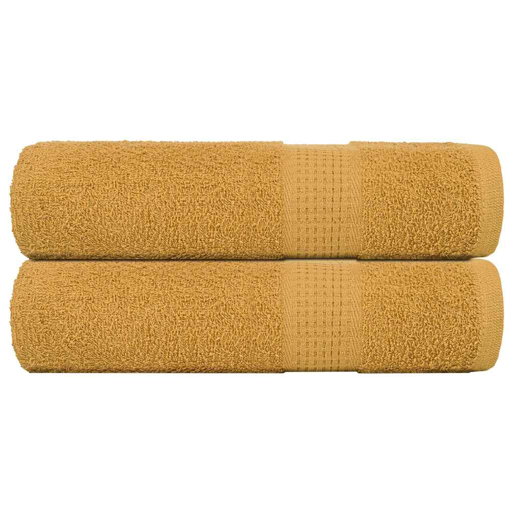 Badetücher Frogn 2 Stk. 360 G/M² Gold