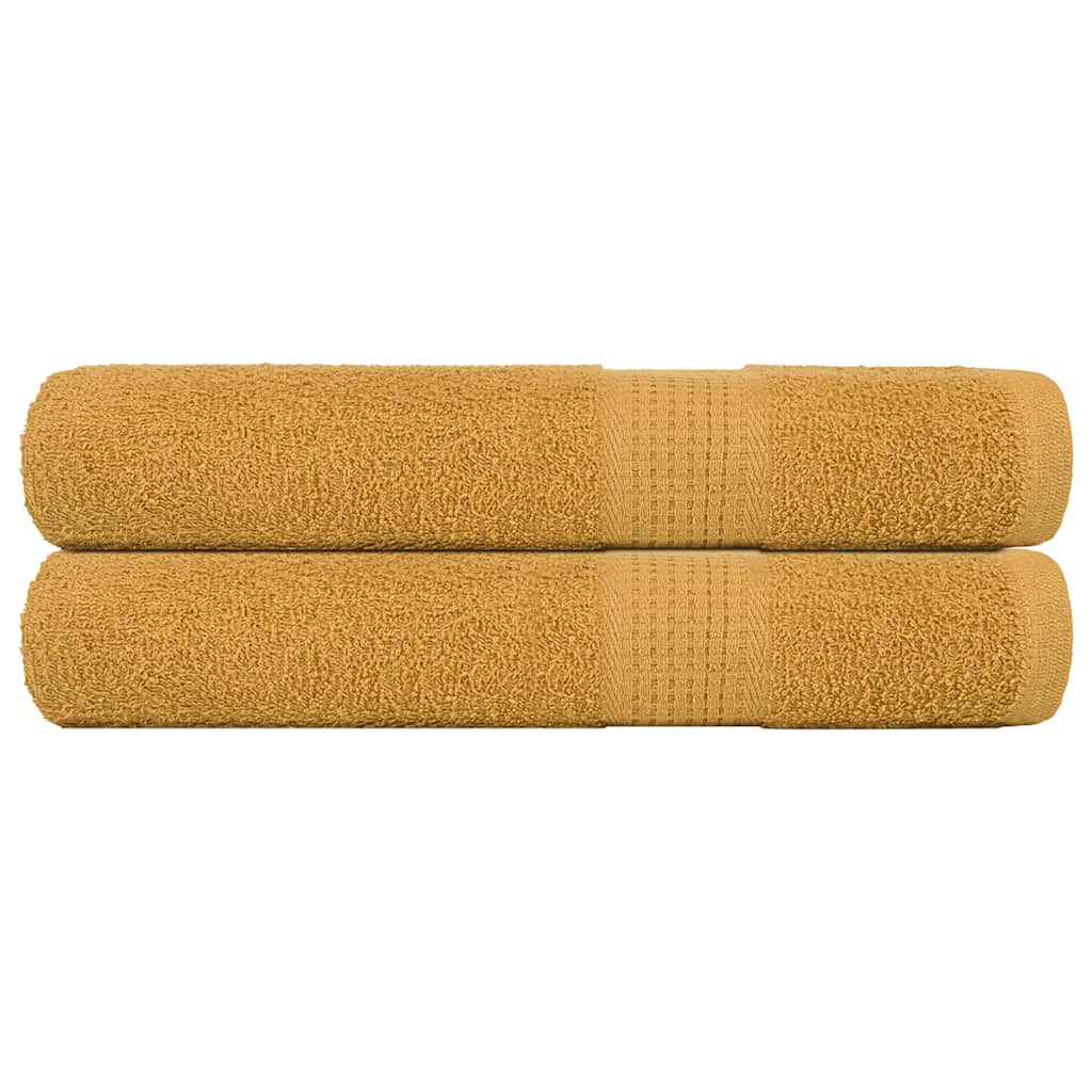Badetücher Frogn 2 Stk. 360 G/M² Gold
