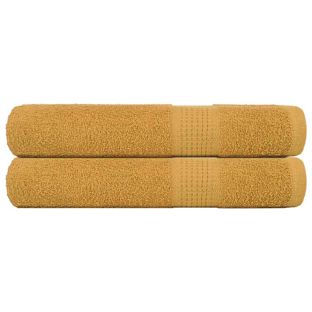 Badetücher Frogn 2 Stk. 360 G/M² Gold