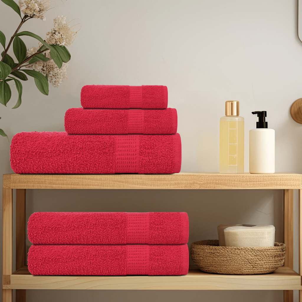 Gästetücher Frogn 4 Stk. 360 G/M² Rot