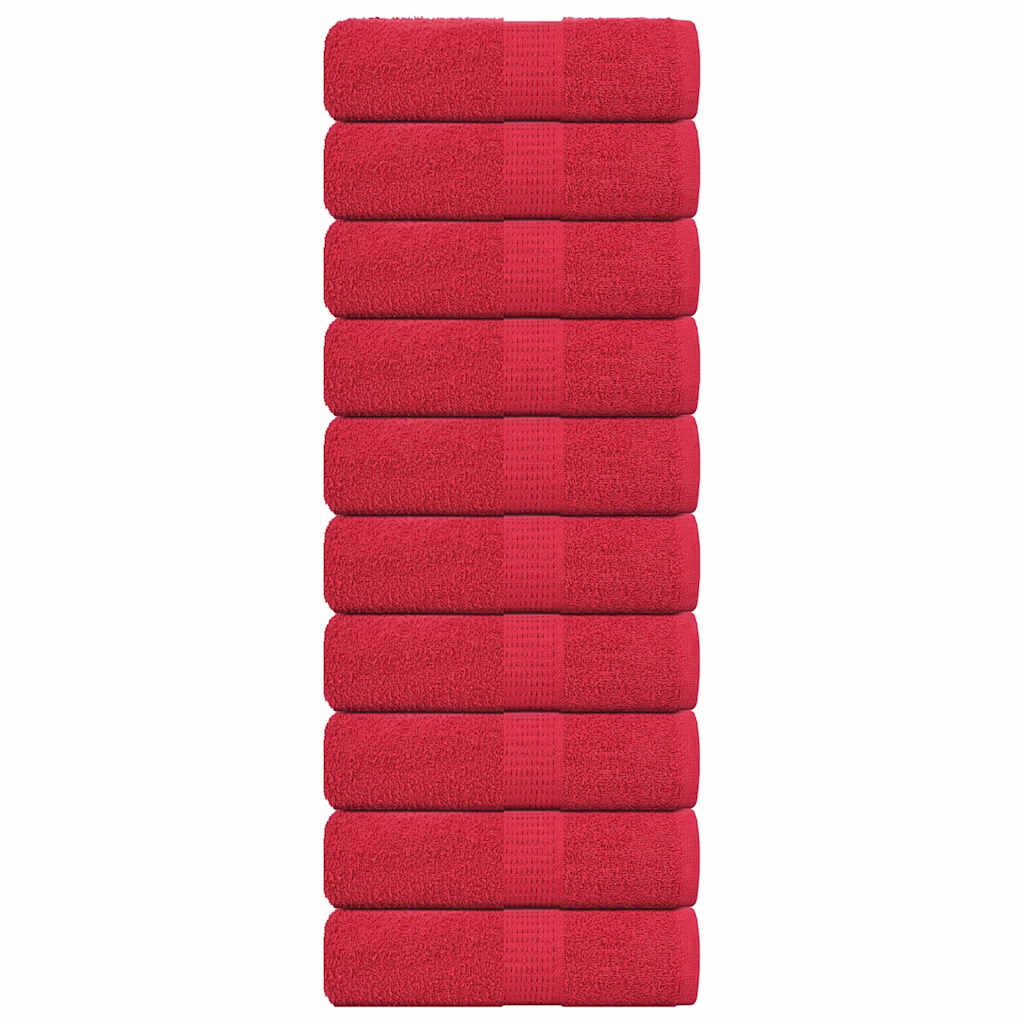 Gästetücher Frogn 4 Stk. 360 G/M² Rot