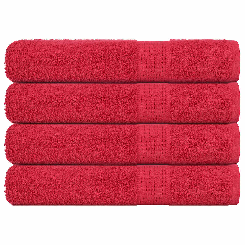 Gästetücher Frogn 4 Stk. 360 G/M² Rot
