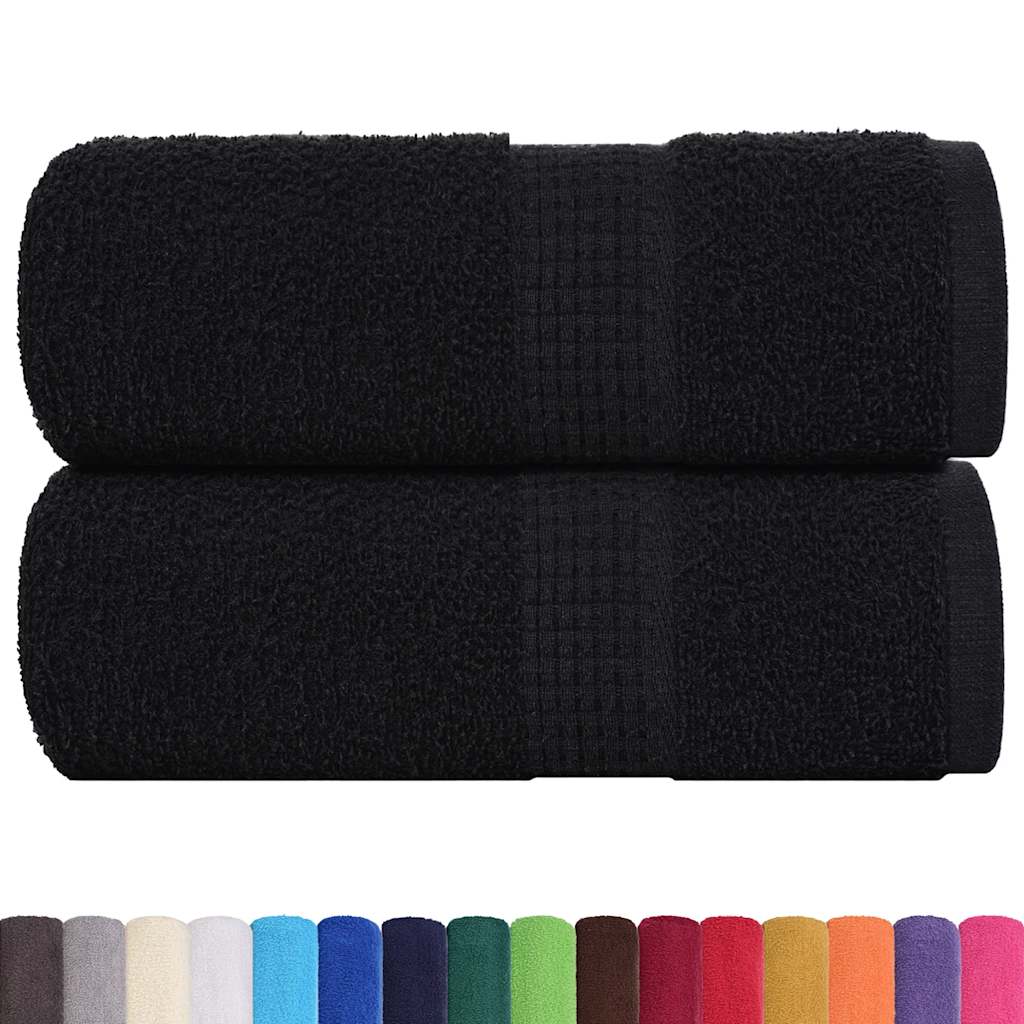 Gästetücher Frogn 2 Stk. 360 G/M² Schwarz