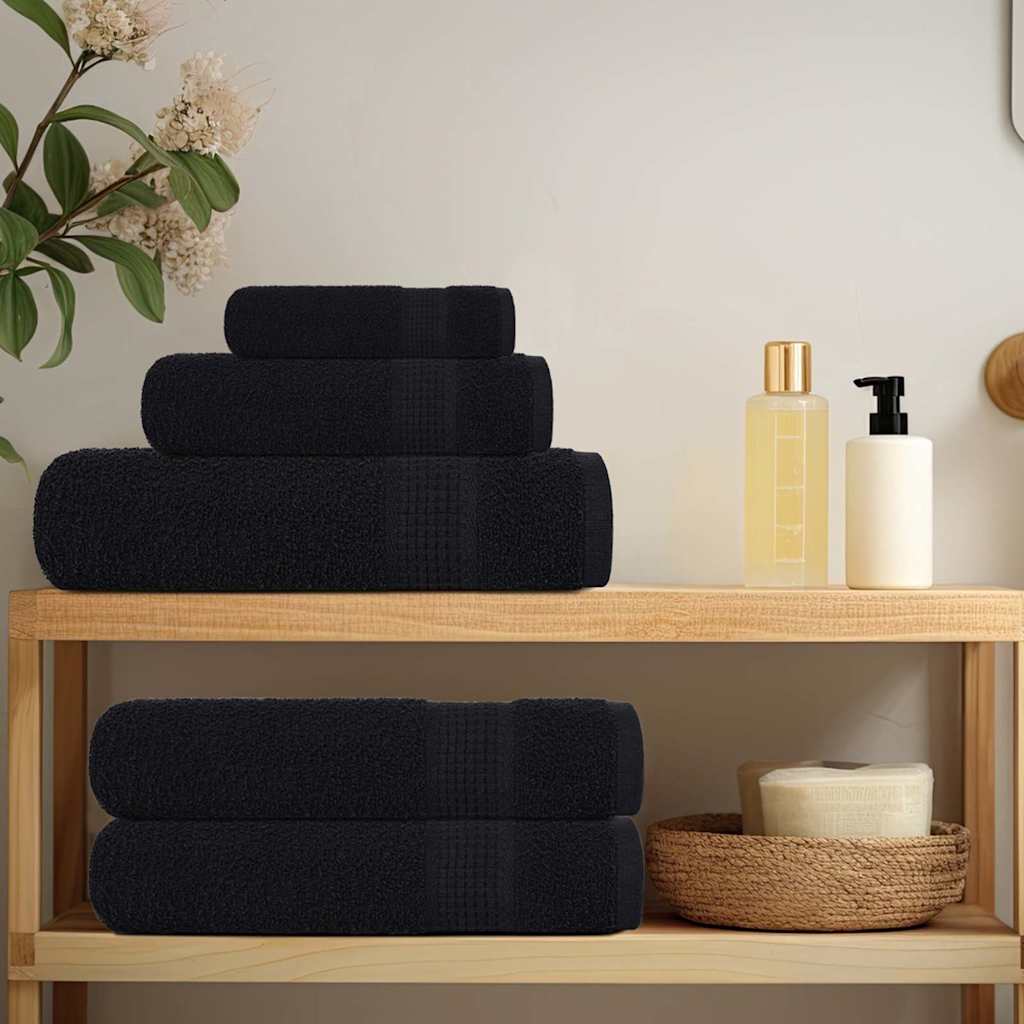 Gästetücher Frogn 2 Stk. 360 G/M² Schwarz