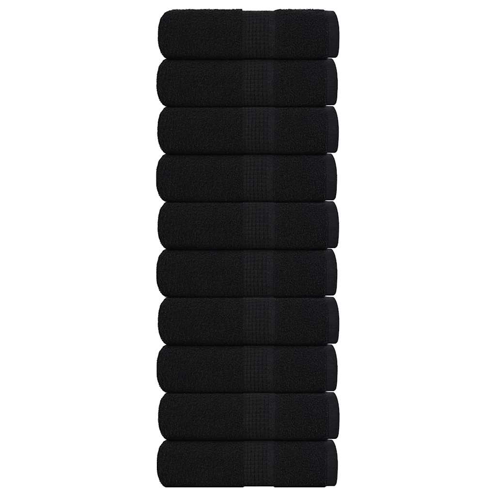 Gästetücher Frogn 2 Stk. 360 G/M² Schwarz
